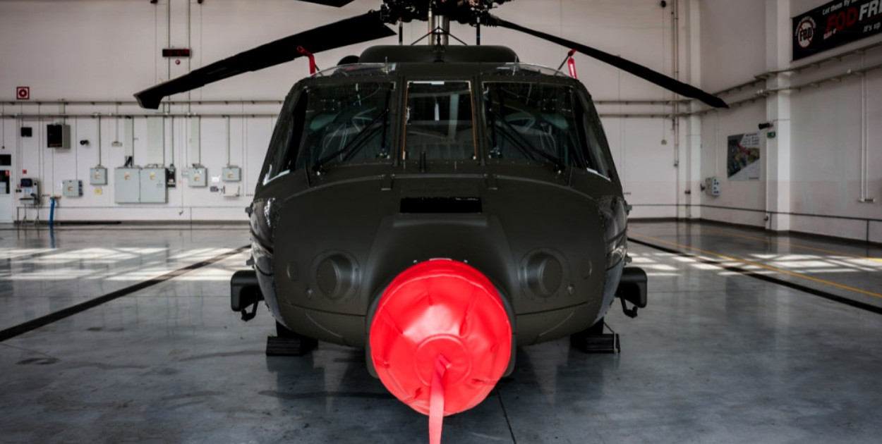 Śmigłowiec S-70i Black Hawk. Fot. Kacper Strykowski / hej.mielec.pl