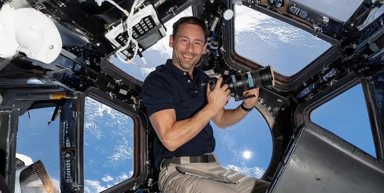 W Domu Kultury łączenie z polskim astronautą