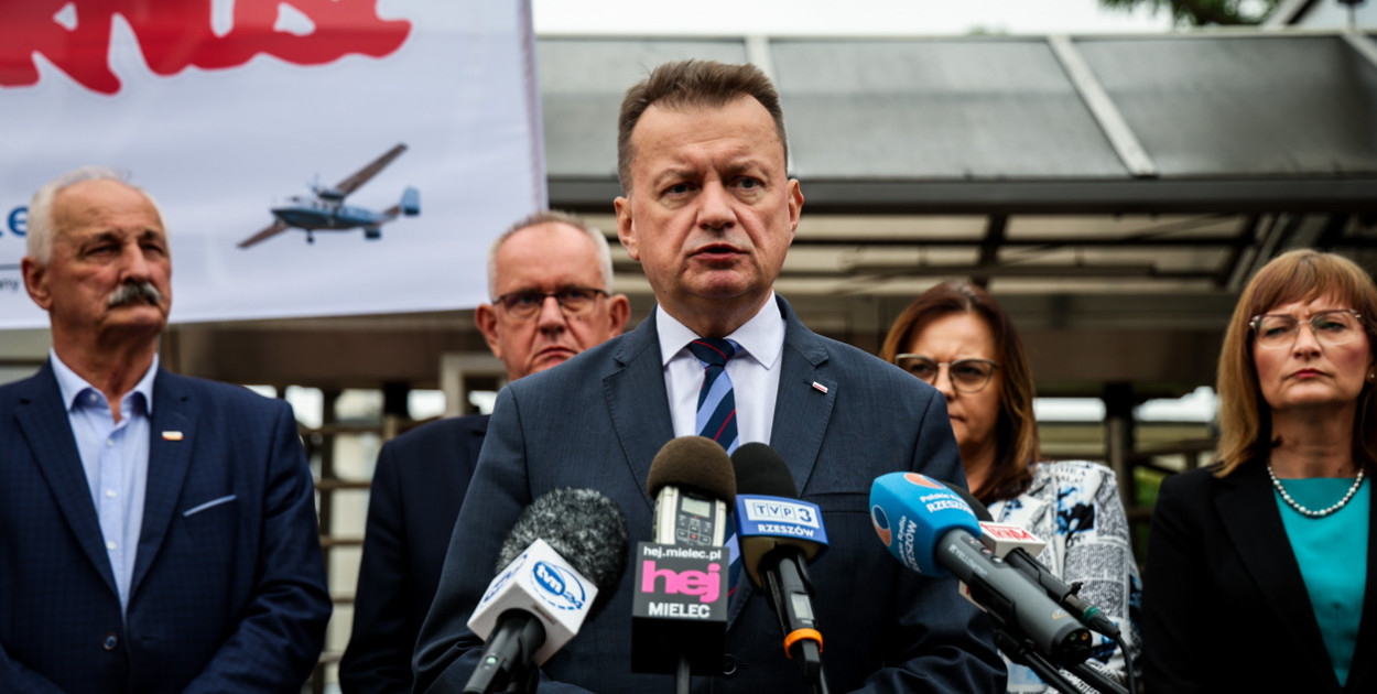Mariusz Błaszczak. Fot. Kacper Strykowski / hej.mielec.pl