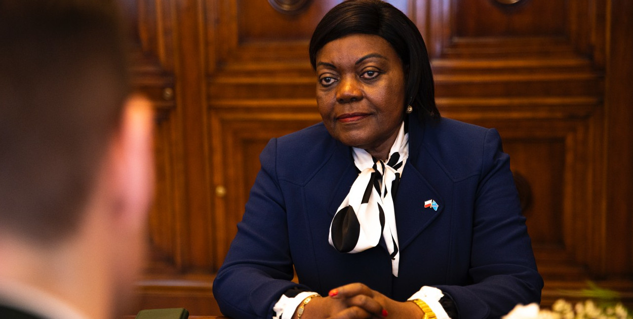 Clémentine Shakembo Kamanga. Zdjęcie archiwalne. Fot. Łódzki Urząd Wojewódzki