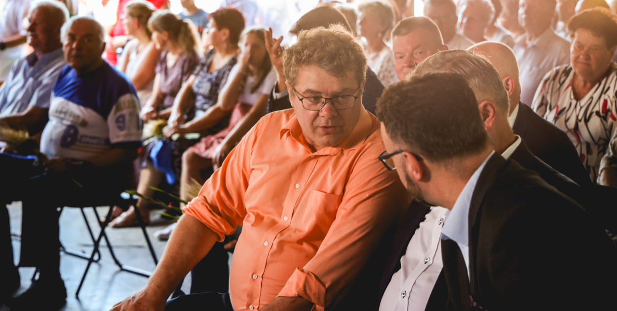 Kazimierz Gacek, starosta powiatu mieleckiego. Fot. Kacper Strykowski / hej.mielec.pl