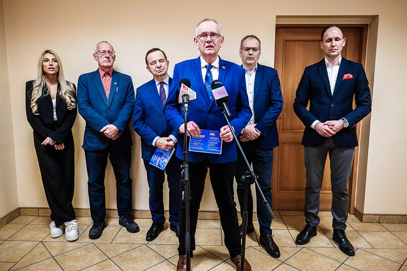 Wyborcza konferencja PiS Mielec
