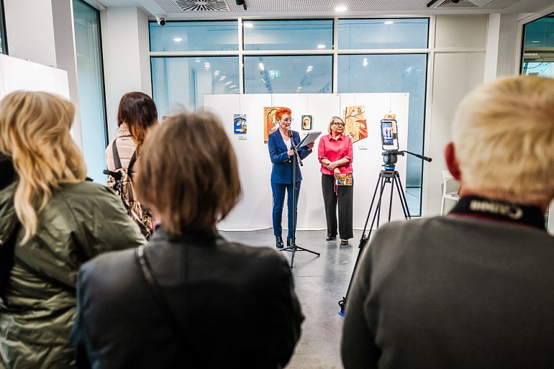 Wystawa ikon Krystyny Gargas-Gąsiewskiej