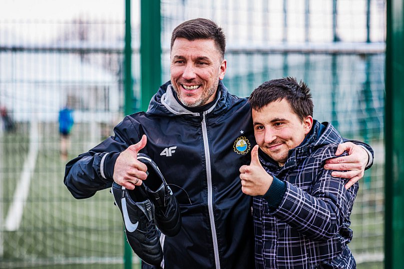 Ivan Djurdjević na pierwszym treningu w FKS Stal Mielec