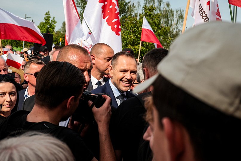 Karol Nawrocki w Mielcu