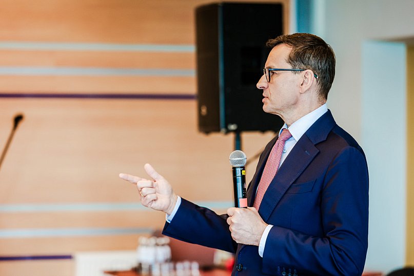 Mateusz Morawiecki w Mielcu