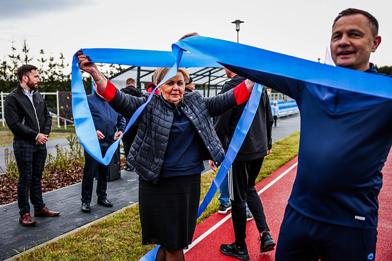 Nowy kompleks sportowy w Dobryninie oficjalnie otwarty