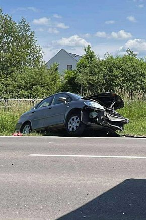 Wypadek na ul. Sienkiewicz - 2 czerwca 2025-12827