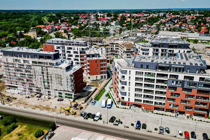 Budowa apartamentów Stara Cegielnia