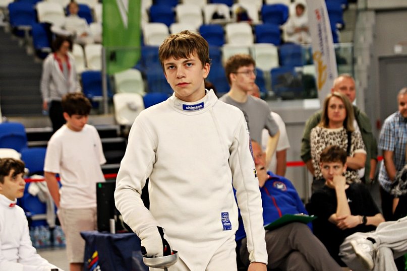 Drugi dzień Mistrzostw Polski Młodzików w szpadzie w Mielcu