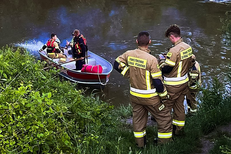 Poszukiwania młodej kobiety na Wisłoce