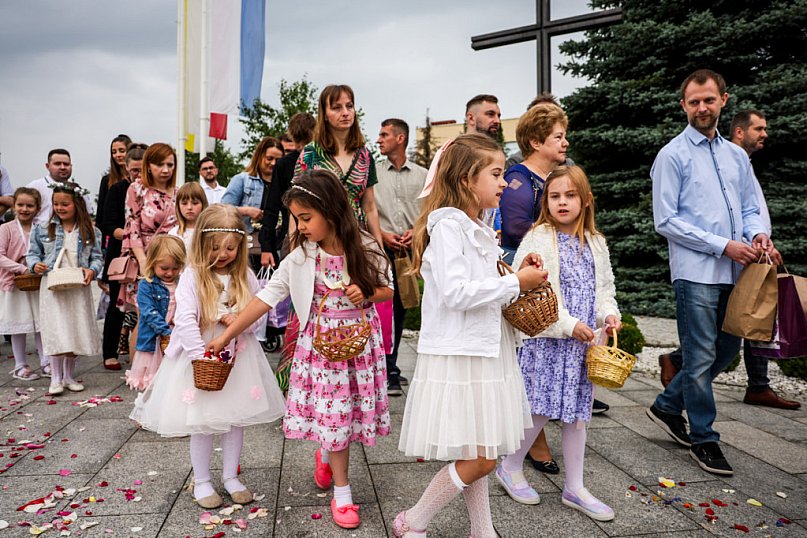 Procesja Bożego Ciała w parafii Ducha Św.