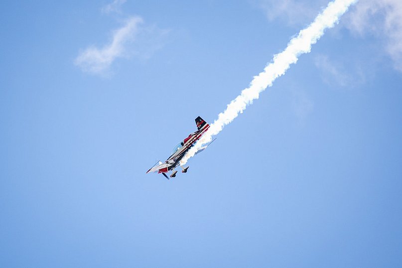 AIR SHOW MIELEC Z WIEŻY LOTNISKA