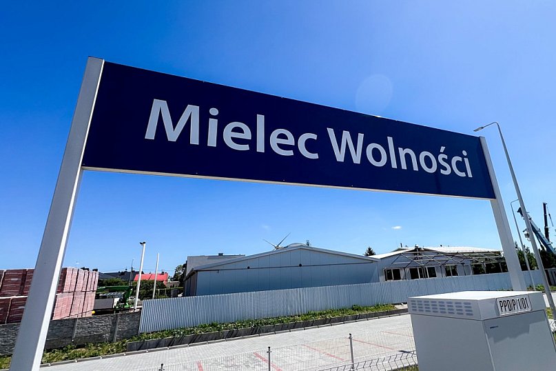 Nowy peron Mielec Wolności już gotowy
