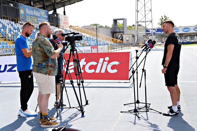 Trening medialny FKS Stal Mielec