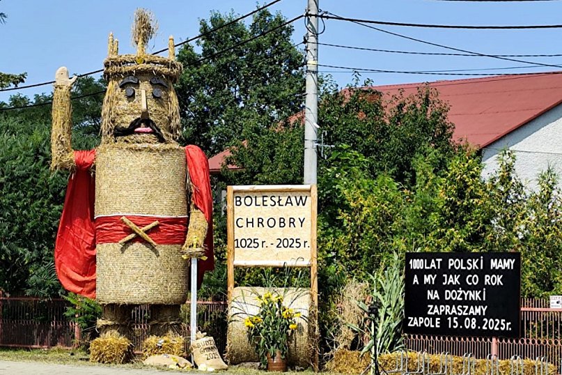 Dekoracje Dożynkowe w gminie Niwiska 2025