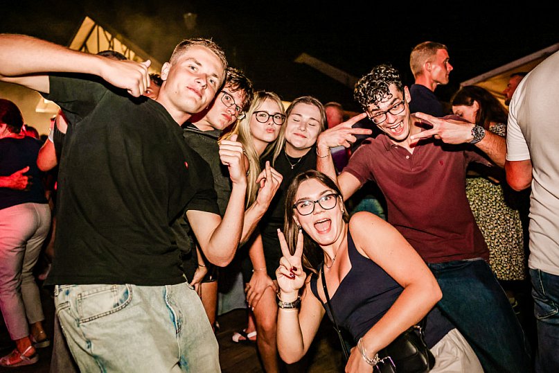 Dożynkowa zabawa w Wampierzowie