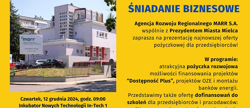 Mamy nowe środki na rozwój! Agencja MARR S.A. zaprasza na śniadanie biznesowe-3080