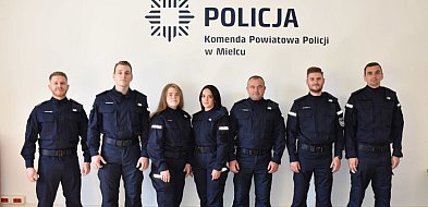 Ośmioro nowych funkcjonariuszy Policji w mieleckiej komendzie-84765