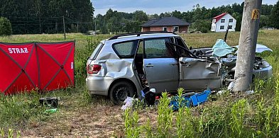 Wypadek w Dulczy Wielkiej! Kierowca toyoty nie żyje!-85622