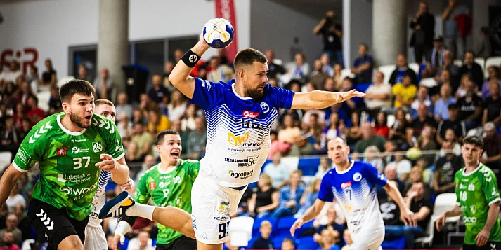 Handball Stal Mielec – AZS AWF Biała Podlaska. Wyszarpane ale cenne zwycięstwo! [FOTO]