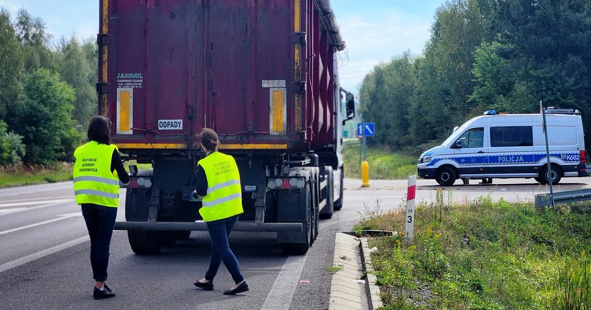 WIOŚ sprawdzał transporty odpadów na obwodnicy - HEJ.MIELEC.PL