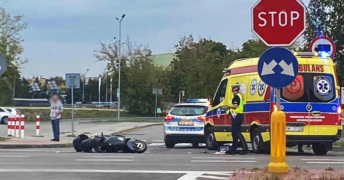 Wypadek na Sienkiewicza. Kierowca skutera w szpitalu! - HEJ.MIELEC.PL