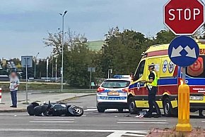 Wypadek na Sienkiewicza. Kierowca skutera w szpitalu!-89352