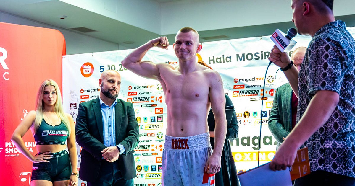 Oficjalne ważenie przed galą Magazimm Boxing Night [FOTO] - HEJ.MIELEC.PL