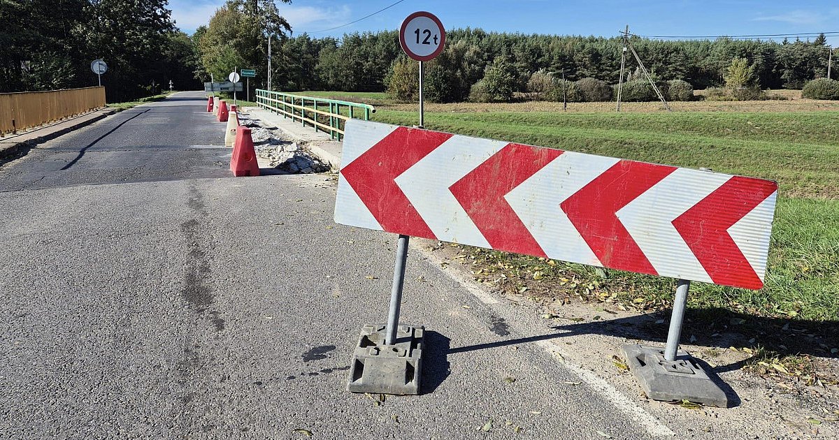 Remontują lokalny most na powiatówce - HEJ.MIELEC.PL