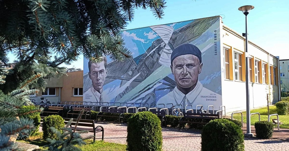 Mielec ma już nowy mural. Powstał przy współpracy z MON - HEJ.MIELEC.PL