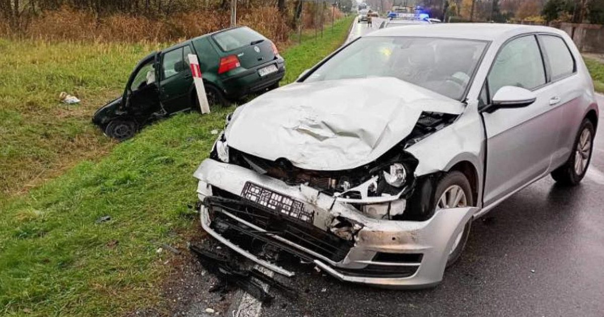 Wypadek w Zgórsku. Trzy osoby trafiły do szpitala - HEJ.MIELEC.PL