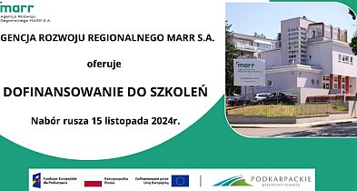 Agencja Rozwoju Regionalnego MARR oferuje dofinansowanie do szkoleń-90744