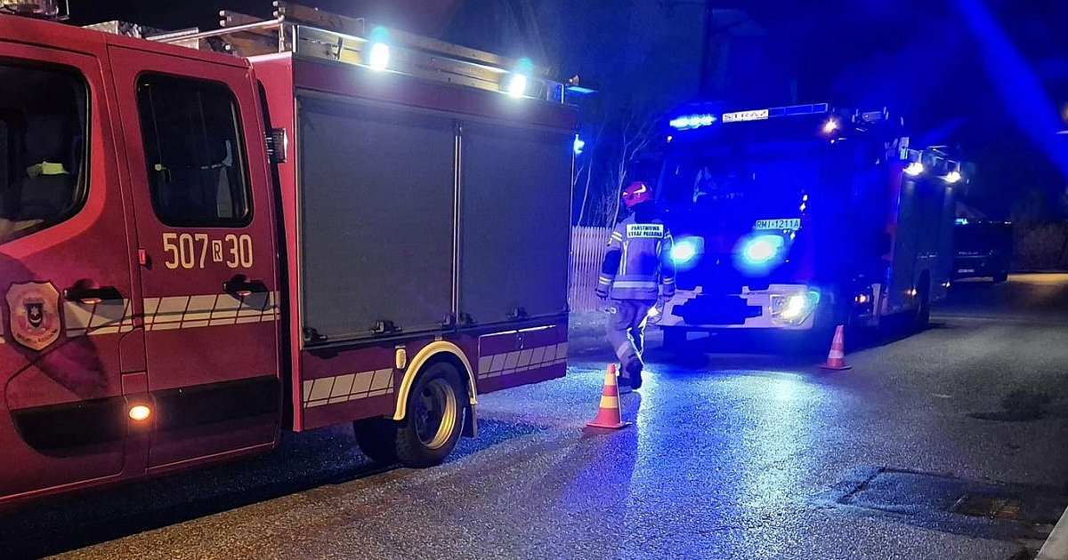 Pożar w domu na osiedlu Rzochów - HEJ.MIELEC.PL