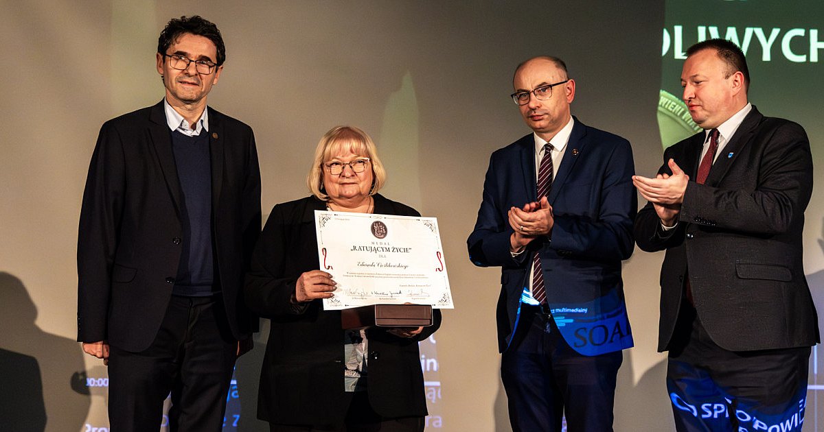 Medale "Ratującym Życie" wręczone w Mielcu. To kolejni bohaterowie [FOTO] - HEJ.MIELEC.PL