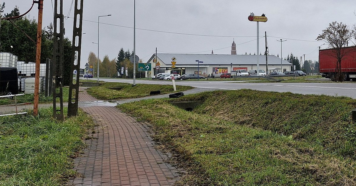 Przejście do przebudowy? Policja: wypadków tu nie było - HEJ.MIELEC.PL