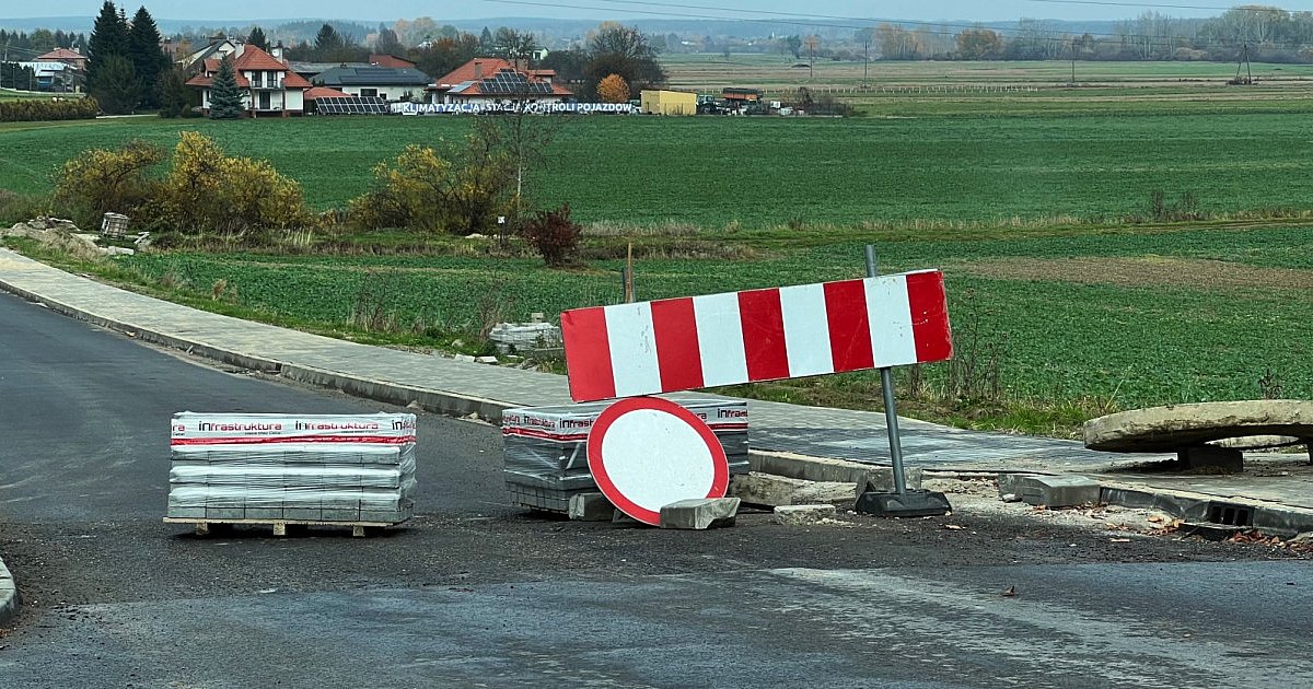 Od poniedziałku droga powiatowa znów nieprzejezdna - HEJ.MIELEC.PL