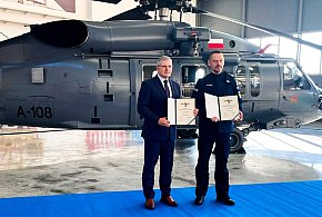 Piąty Black Hawk przekazany Policji! PZL Mielec: jesteśmy dumni-91523