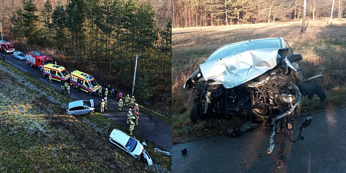 Wypadek w Dulczy Wielkiej! Cztery osoby poszkodowane, w tym dwoje dzieci!