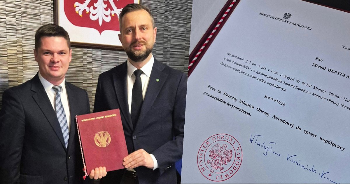 Michał Deptuła w zespole doradców Ministra Obrony Narodowej - HEJ.MIELEC.PL