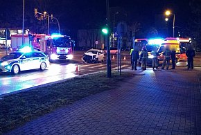 Wypadek na Sienkiewicza! Służby na miejscu, jedna osoba poszkodowana-92720