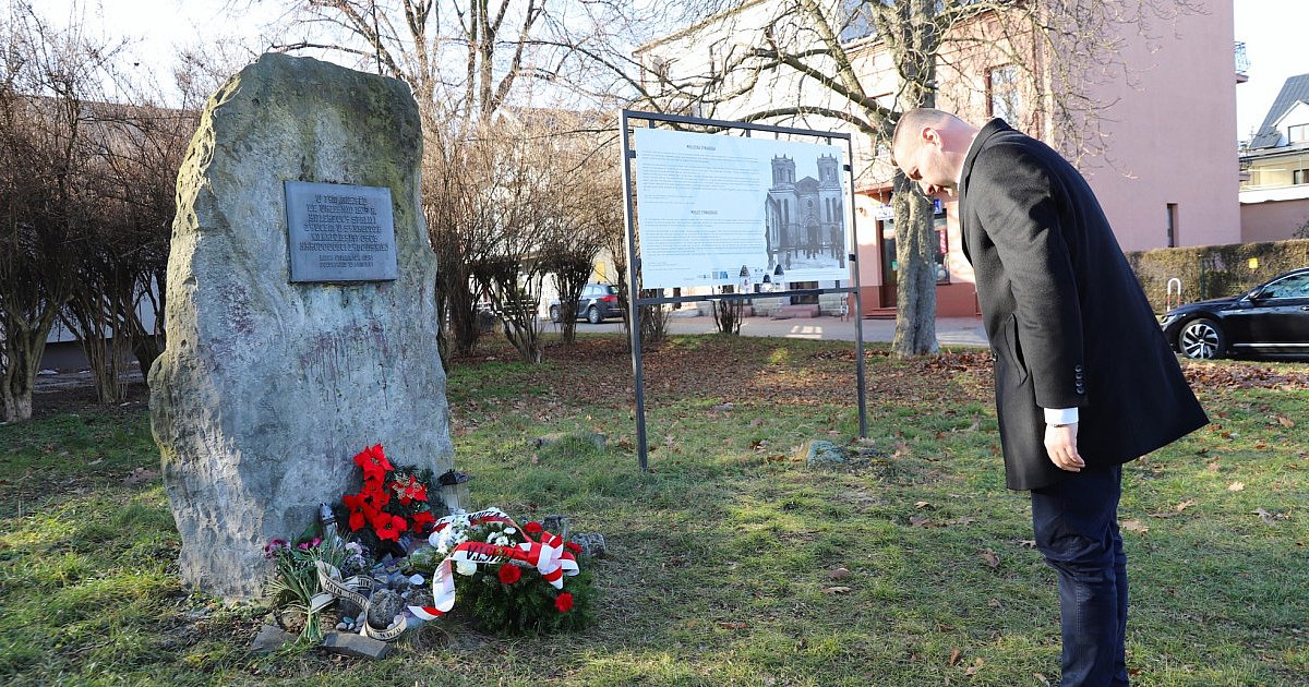Mielec upamiętnił ofiary Holokaustu - HEJ.MIELEC.PL