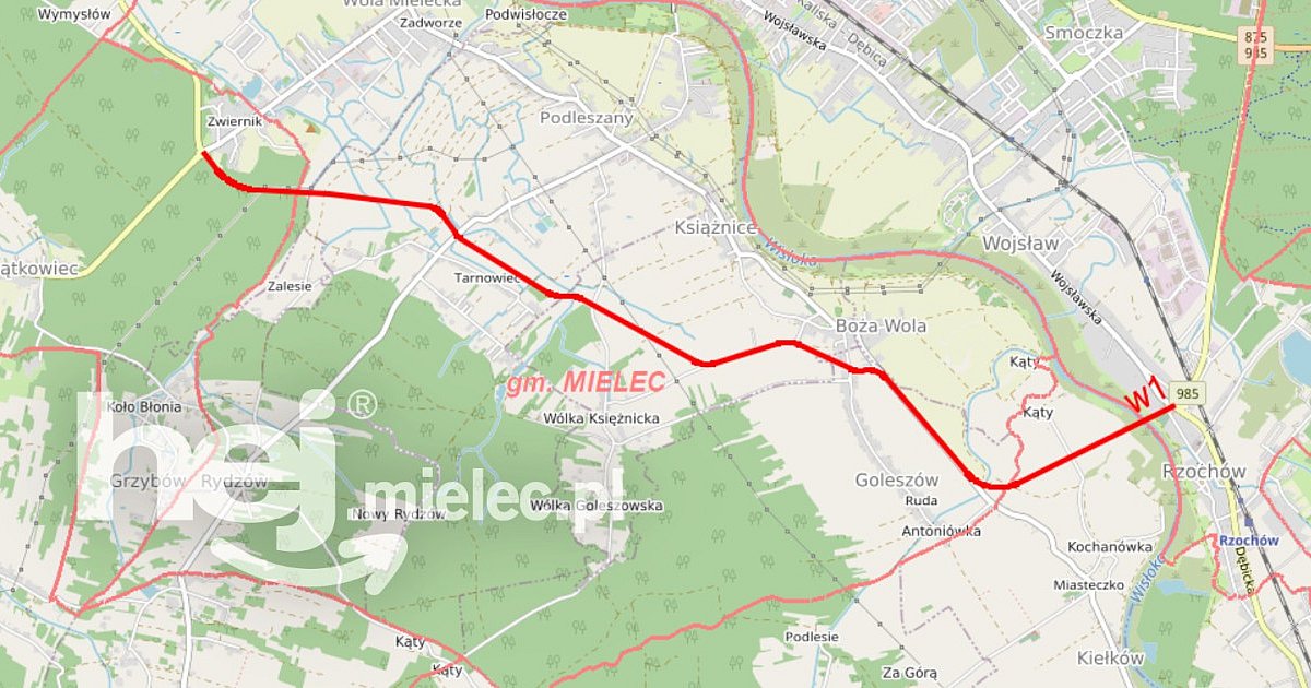 Mamy warianty południowej obwodnicy Mielca! Który najlepszy? - HEJ.MIELEC.PL