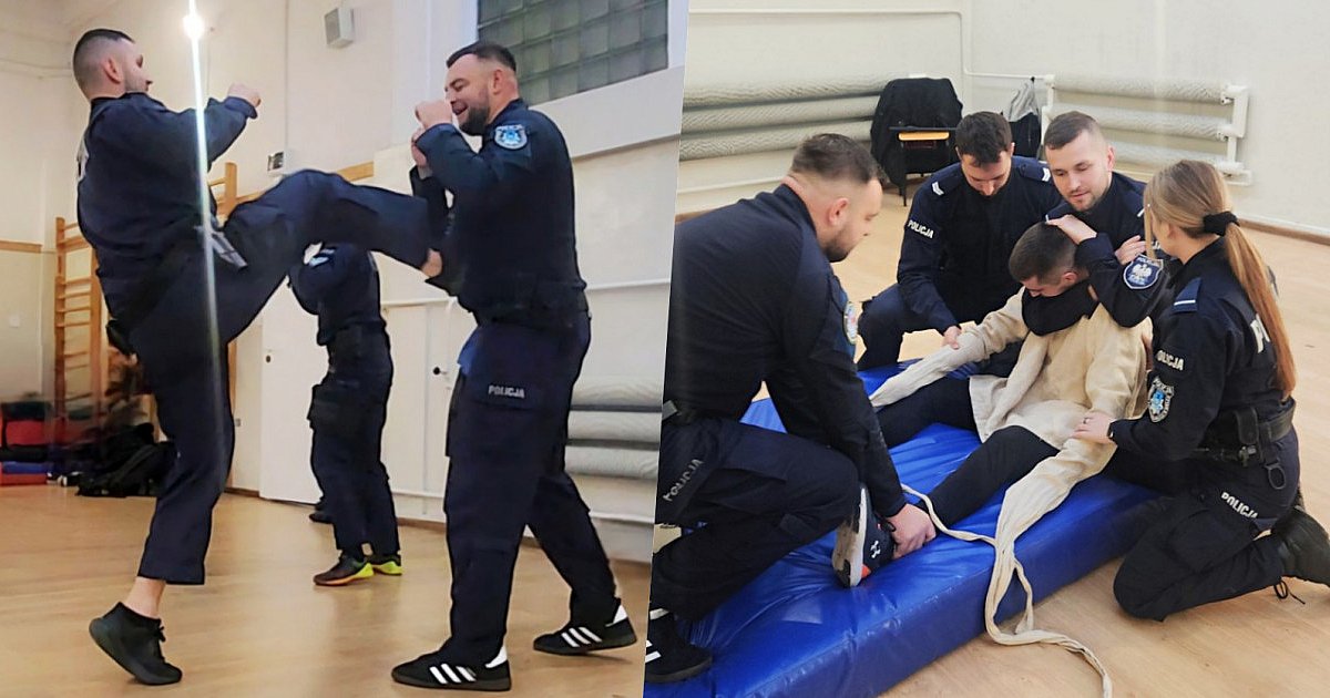 Policjanci z Mielca ćwiczyli taktyki interwencji [FOTO] - HEJ.MIELEC.PL