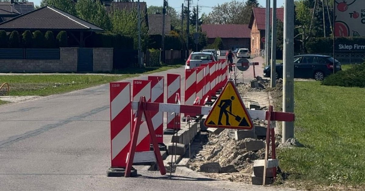 Trwa remont drogi w Złotnikach. Co się zmieni? - HEJ.MIELEC.PL