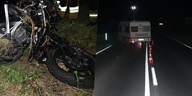 Podkarpacie. Tragiczny wypadek. Nie żyje motocyklista-96181