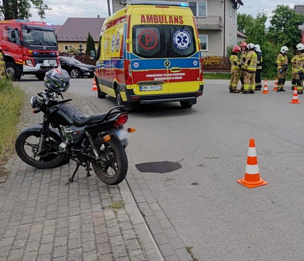 Wypadek w Łysakówku. Dwie osoby poszkodowane-96359