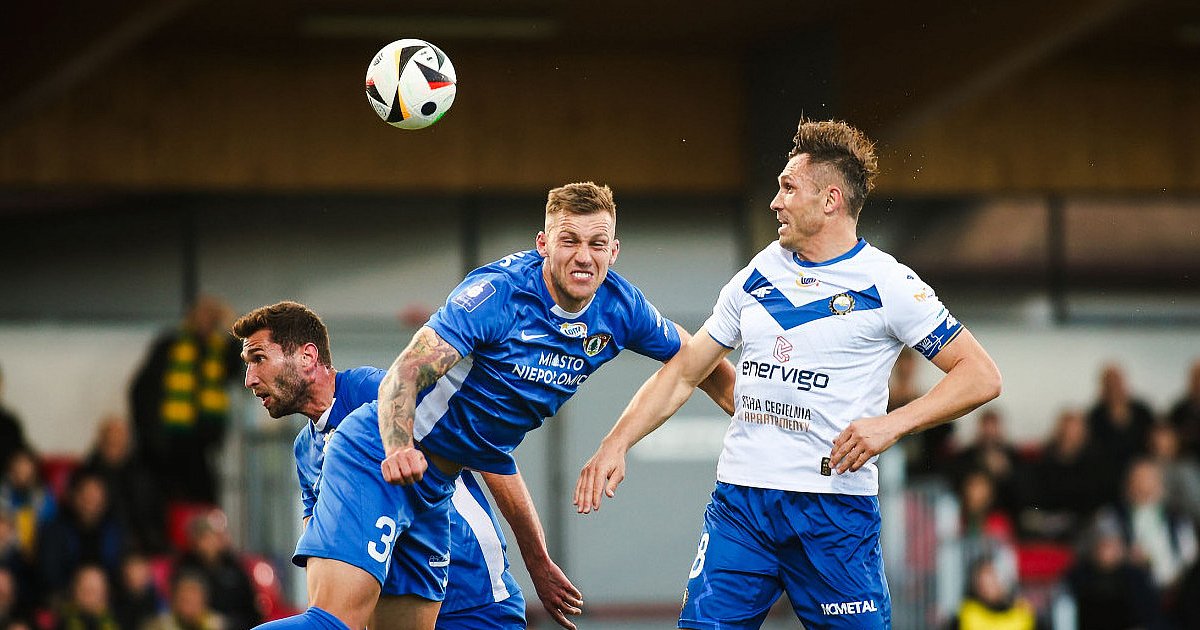 Puszcza Niepołomice - FKS Stal Mielec. Przełamanie Mielca, dramat Puszczy [FOTO] - HEJ.MIELEC.PL