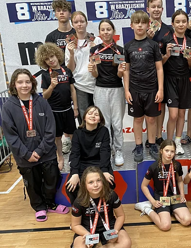 Mielecki klub BJJ SEVEN z sukcesami na Mistrzostwach Polski!-96492