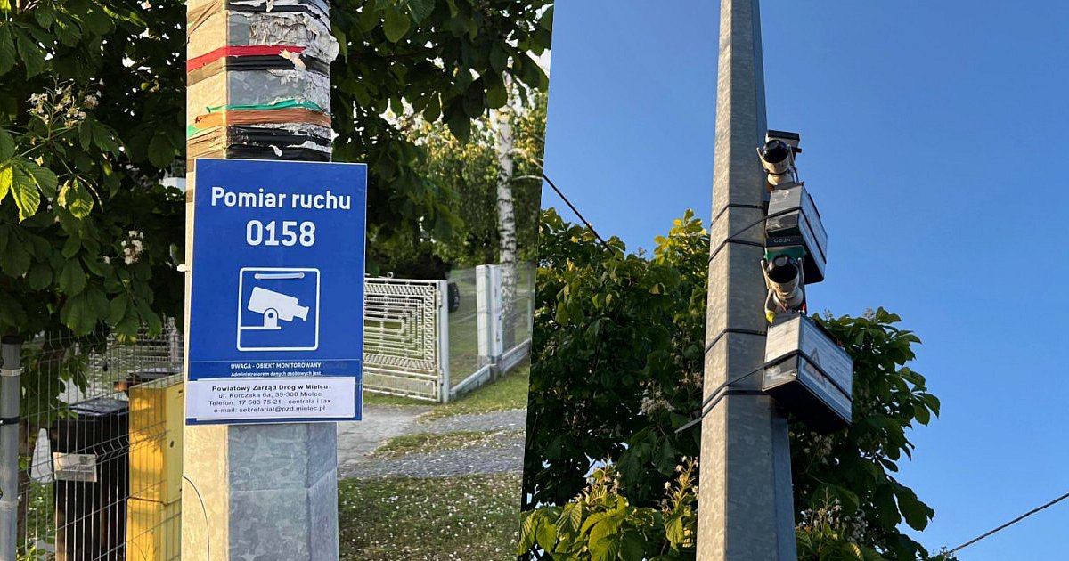 Kamery przy drogach w Mielcu i powiecie. Trwają pomiary - HEJ.MIELEC.PL
